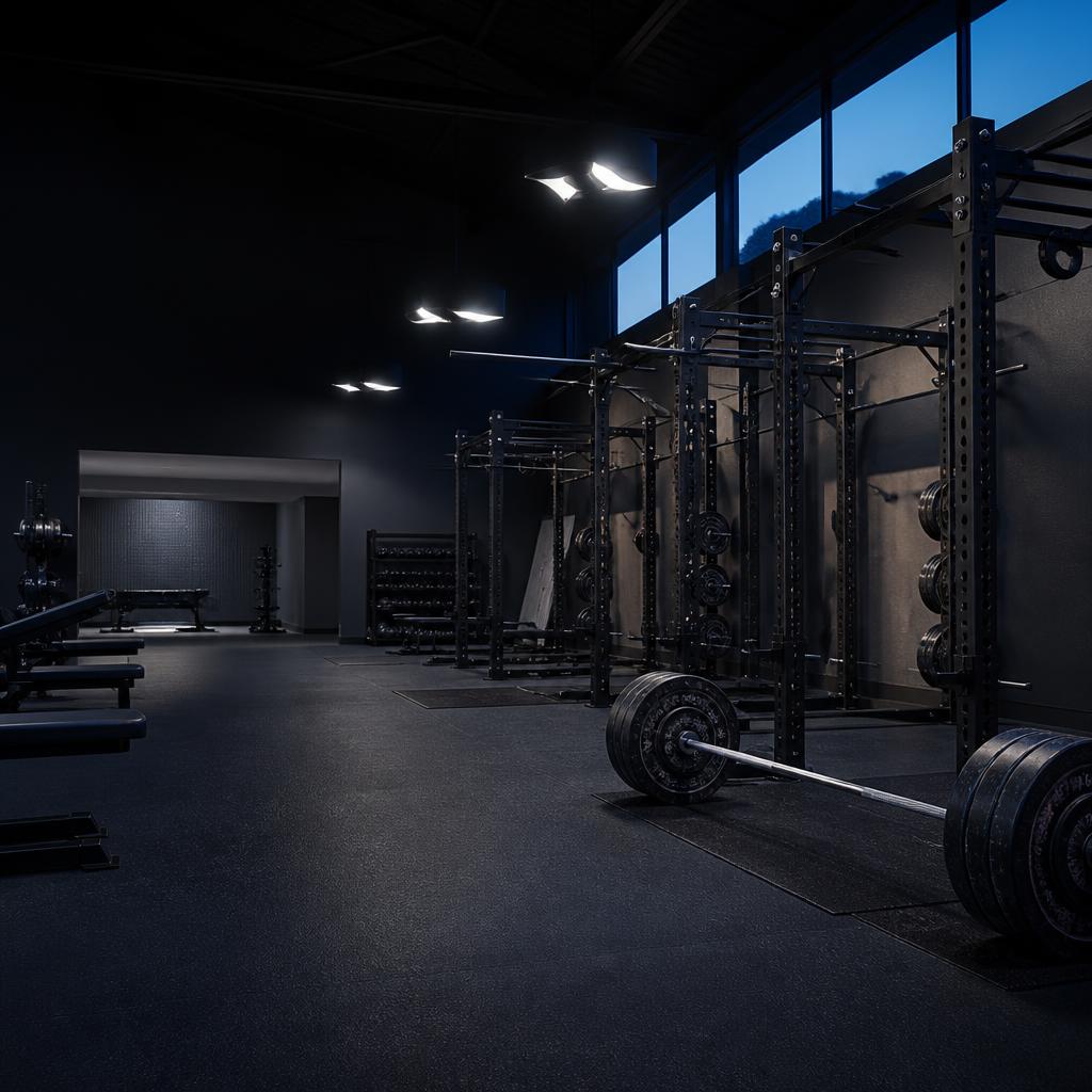 Clean training floor after hours